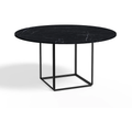 Thumbnail photo of Florence Round Dining Table Black Marquina Marble