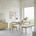 Thumbnail photo of Linear Wood Table 200 cm, Oak - Dining Table - Thomas Bentzen - Wood Coloured - Wood