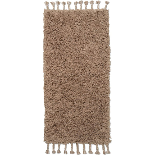 Photo of Amass Long Pile Runner - White Pepper