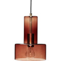 Thumbnail photo of Hanging Lamp Glass - Brown