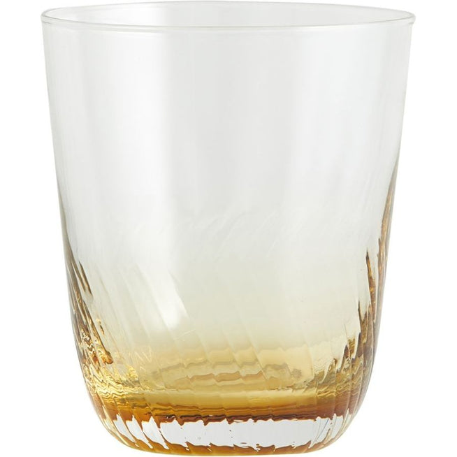 Photo of Garo Drinking Glass Amber Set of 4 Pieces