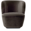 Stay Lounge Chair, Plinth Base, Returning Swivel