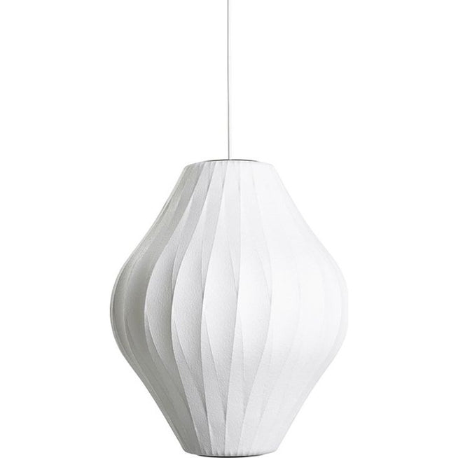 Photo of Nelson Pear Bubble Crisscross Pendant Lamp
