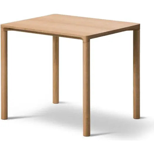 Photo of Piloti 6705 Side Table Oak Smoked, Height 35 cm