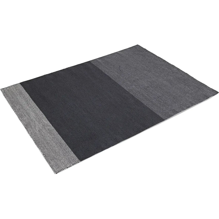 Photo of Varjo Rug 200x300, Dark Grey - Patterned Rugs - Tina Ratzer - Grey