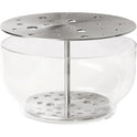 Ikebana Vase Stainless Steel