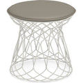 Re-found Pouf, Matt White, No Cushion - Utomhuspallar & Puffar - Patricia Urquiola - Vit