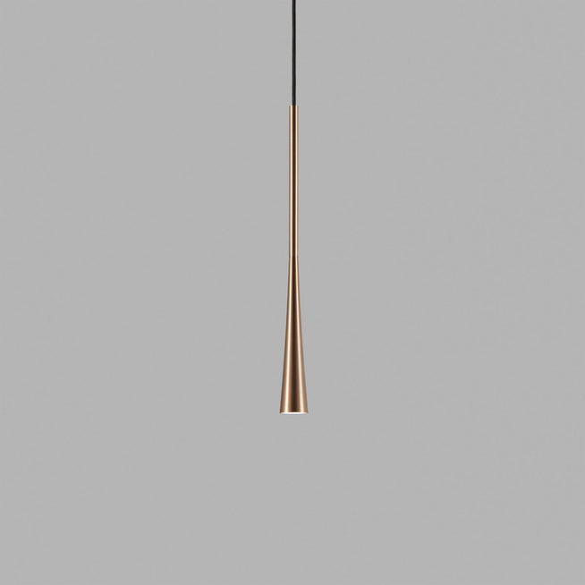 Photo of Drop S1, Rose Gold, 6w Led, 2700k, Ip20 - Pendellampor - Ronni Gol - Guld
