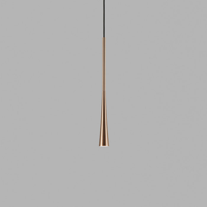 Photo of Drop S1, Rose Gold, 6w Led, 2700k, Ip20 - Pendellampor - Ronni Gol - Guld