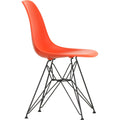 Eames Plastic Chair Dsr - 03 Poppy Red - Basic Dark Base - Matstolar - Charles & Ray Eames - Röd - Metall/plast