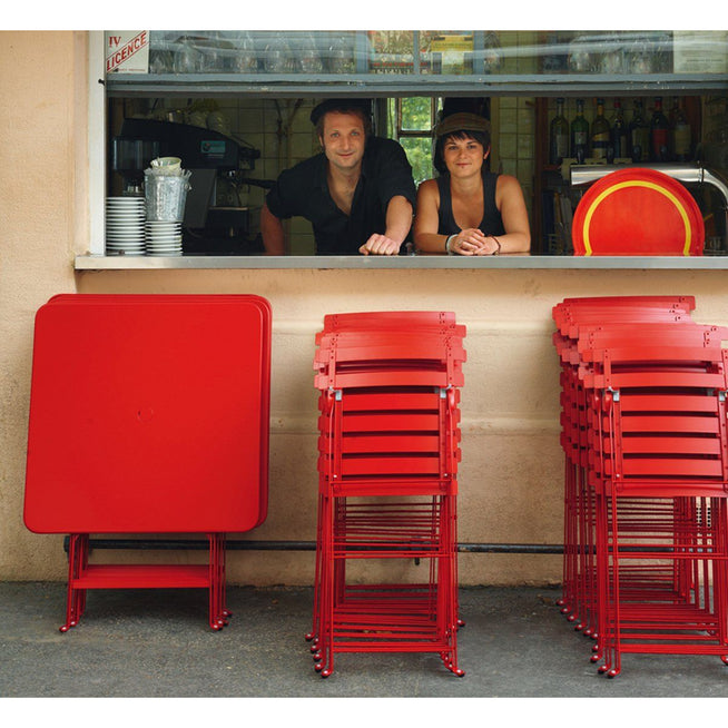 Photo of Bistro Table 57 x 57 cm, Cactus - Garden Table - Green - Metal