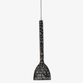 Thumbnail photo of Hanging Lamp Umut 3 Black Rattan Ø35cm