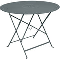 Thumbnail photo of Floréal Table Ø96 - Storm Grey - Outdoor dining table - Grey - Metal
