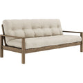 Thumbnail photo of Knob (sove) Sofa Brun/beige