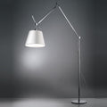 Thumbnail photo of Tolomeo Mega Floor Lamp Alu Ø 42 Parchment Shade - Artemide