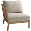 Thumbnail photo of Tradition End Module - Light Sand - Teak FSC 100% - Outdoor Sofas