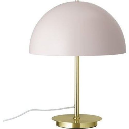 Photo of Table Lamp Gold Look With Pink Lampshade