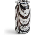 Thumbnail photo of Splash Roll Neck Vase Xs 19 Cm Coffee And White