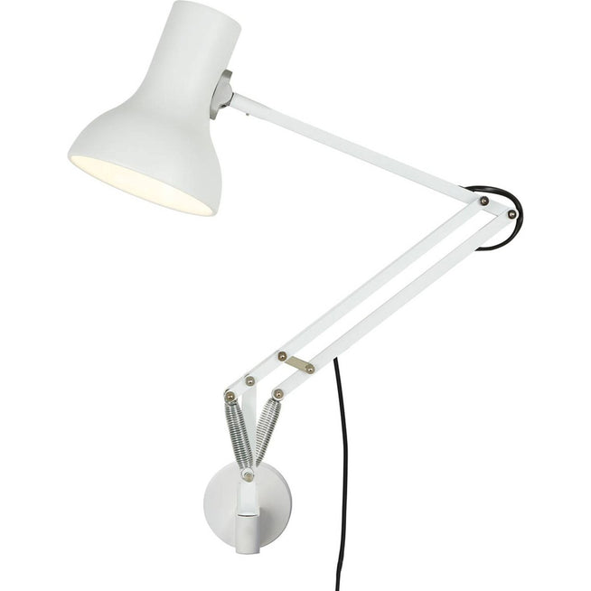 Photo of Type 75 Mini Wall Mounted Lamp Alpine White - Vägglampor - Sir Kenneth Grange - Vit