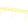 Thumbnail photo of Luxembourg 3/4 Seater Bench Frosted Lemon A6 - Garden Benches - Frédéric Sofia - Yellow - Metal