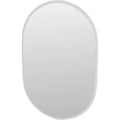 Thumbnail photo of Look Oval Mirror - Nordic - Half-length Mirrors - Grey