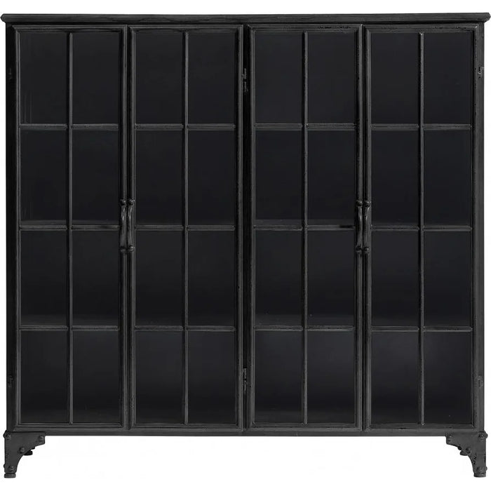 Photo of Iron Cabinet in the Center - Black