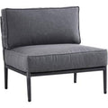 Conic Single Modul, Grey, Cane-line Softtouch - Utomhussoffor - Foersom & Hiort-lorenzen Mdd