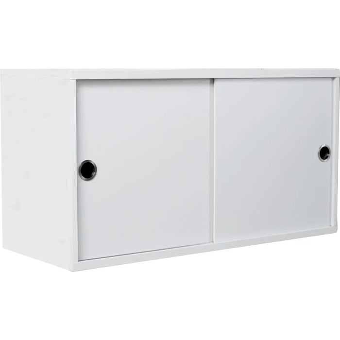 Photo of String Cabinets/sliding doors 78x30, White - Shelving - Nils Strinning - White - Mdf/metal