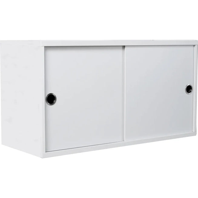 Photo of String Cabinets/sliding doors 78x30, White - Shelving - Nils Strinning - White - Mdf/metal