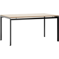 Thumbnail photo of Carl Hansen - Pk52A - Desk, White Oiled Oak, Black Powder Coating - Desk - Poul Kjærholm - Wood Coloured - Metal/Wood