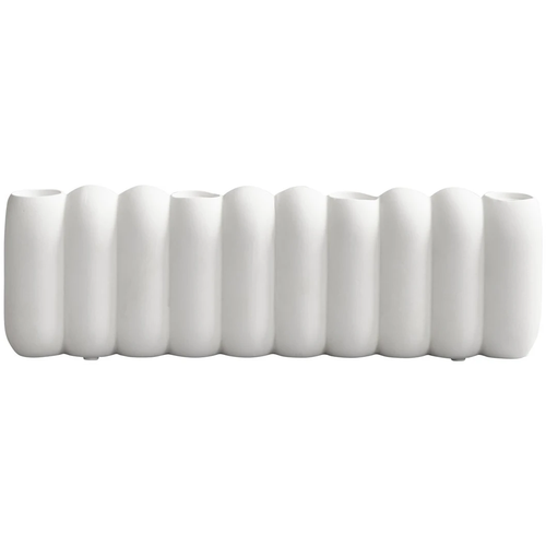 Photo of Tube Candle Holder Bone White