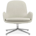 Era Lounge Chair Low Swivel Alu