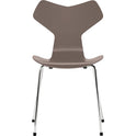 3130 Grand Prix Chair - Lacquered - Chromed Steel Base