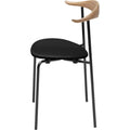 Thumbnail photo of CH88P Dining Chair - Black Powder Coated Steel