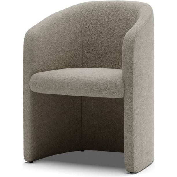 Photo of Covent Club Chair - Loungestol - Nevotex Barnum Hemp 3 - H80 X W60 X D54,5 X Sh46 Cm