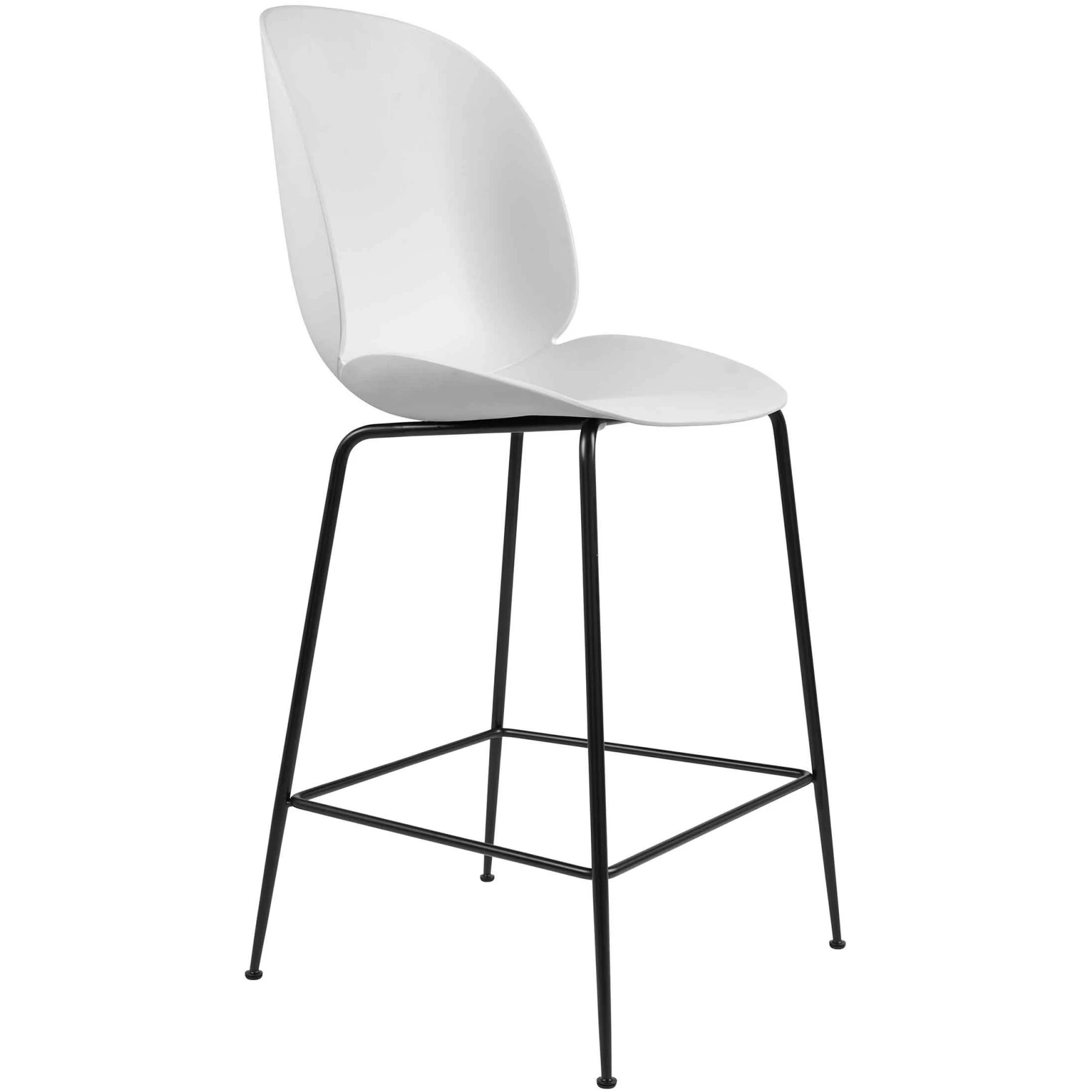 Beetle Counter Chair, Un-Upholstered, Conic Base