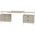 Thumbnail photo of String Floorboard 85, White, 2-pack - Shelving - Nils Strinning - White - Metal