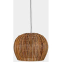 Hanging Lamp Buri Bulb Natural Rattan