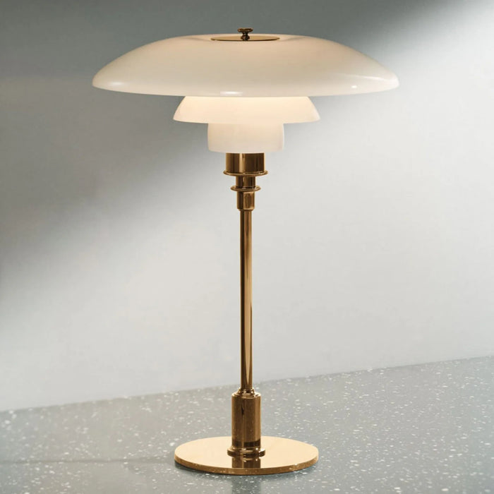 Photo of PH 3½-2½ Glass Table Lamp