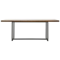 Thumbnail photo of Side Dining Table Wood Metal