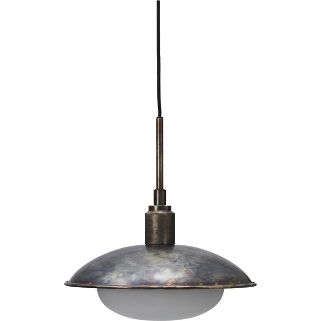 Photo of Boston Hanging Lamp - Antique Brown Ø32cm