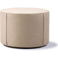 Mono Pouf 7423 By Due & Trampedach - Puf - Grand Linen Natural - Ø55 X H38 Cm
