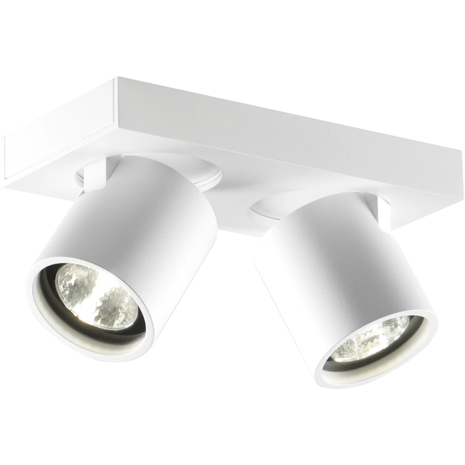 Photo of Focus 2, White, 2x6w Led, 2700k, Ip20 - Spotlights - Ronni Gol - Vit