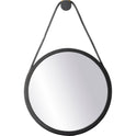 I3 Mossø Wall Mirror Oak Black Painted