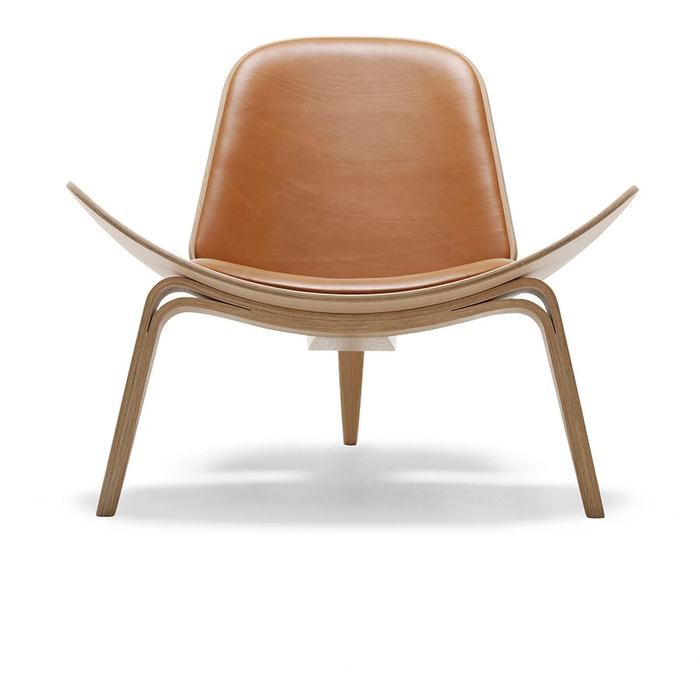 Photo of Ch07 Shell Chair, Oak Oil/Loke 7748 by Hans J. Wegner