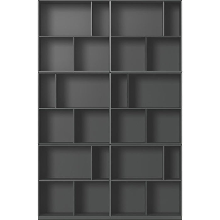 Photo of Read Spacious Bookshelf, Plinth H3 Cm - Anthracite - Bokhyllor - Peter J. Lassen - Svart - Mdf