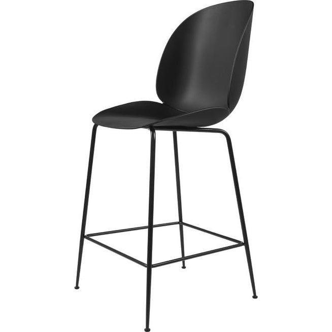Photo of Beetle Counter Chair, Un-Upholstered, Conic Base