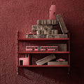 String Pocket Metal White/White - Shelves & Shelving - Orange - Metal
