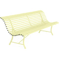 Thumbnail photo of Louisiane Bench 200 cm Ice Mint A7 - Garden Benches - Yellow - Metal