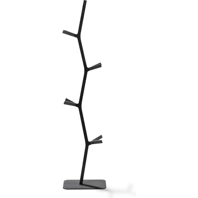 Photo of Nära Coat Hanger Ash Black Stain, Black Lacquered Steel